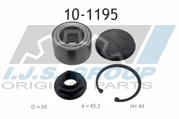 101195 IJS Group Підшипник ступиці задньої